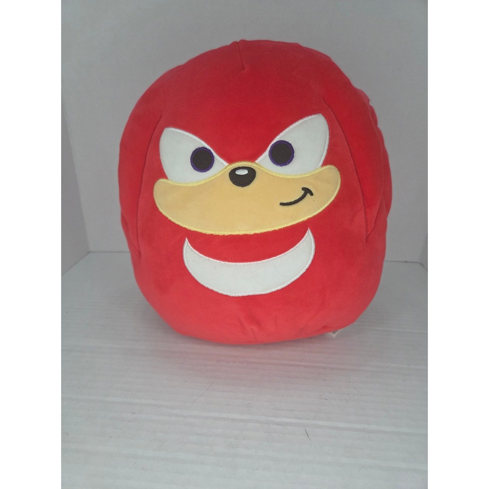 Squishmallows Sonic the Hedgehog Knuckles 8 Inch Red Plush Jazwares SEGA
